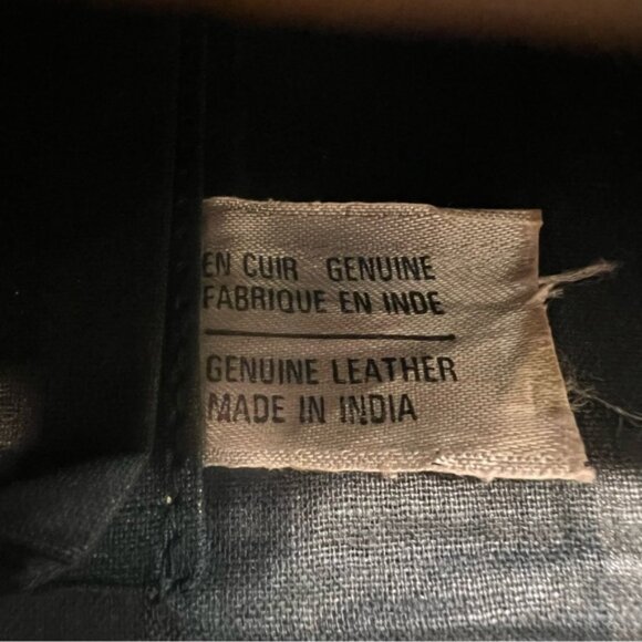 Vintage Genuine Boardy Leather Hand Tooled Elephant Safari Purse -Snap Closure - Picture 13 of 14